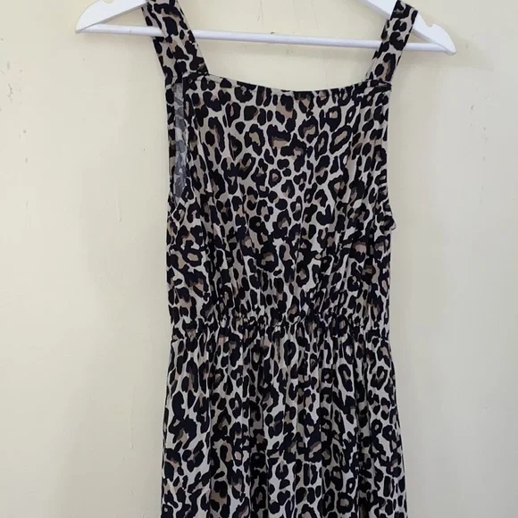 Vero Moda Leopard Print Sand Dress Size XS - Picture 9 of 12